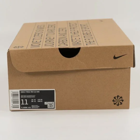 Nike Free Run 5.0 Next Nature 'Deep Royal Photo Blue' FJ3996-455 size 7 - 14 - Picture 13 of 16